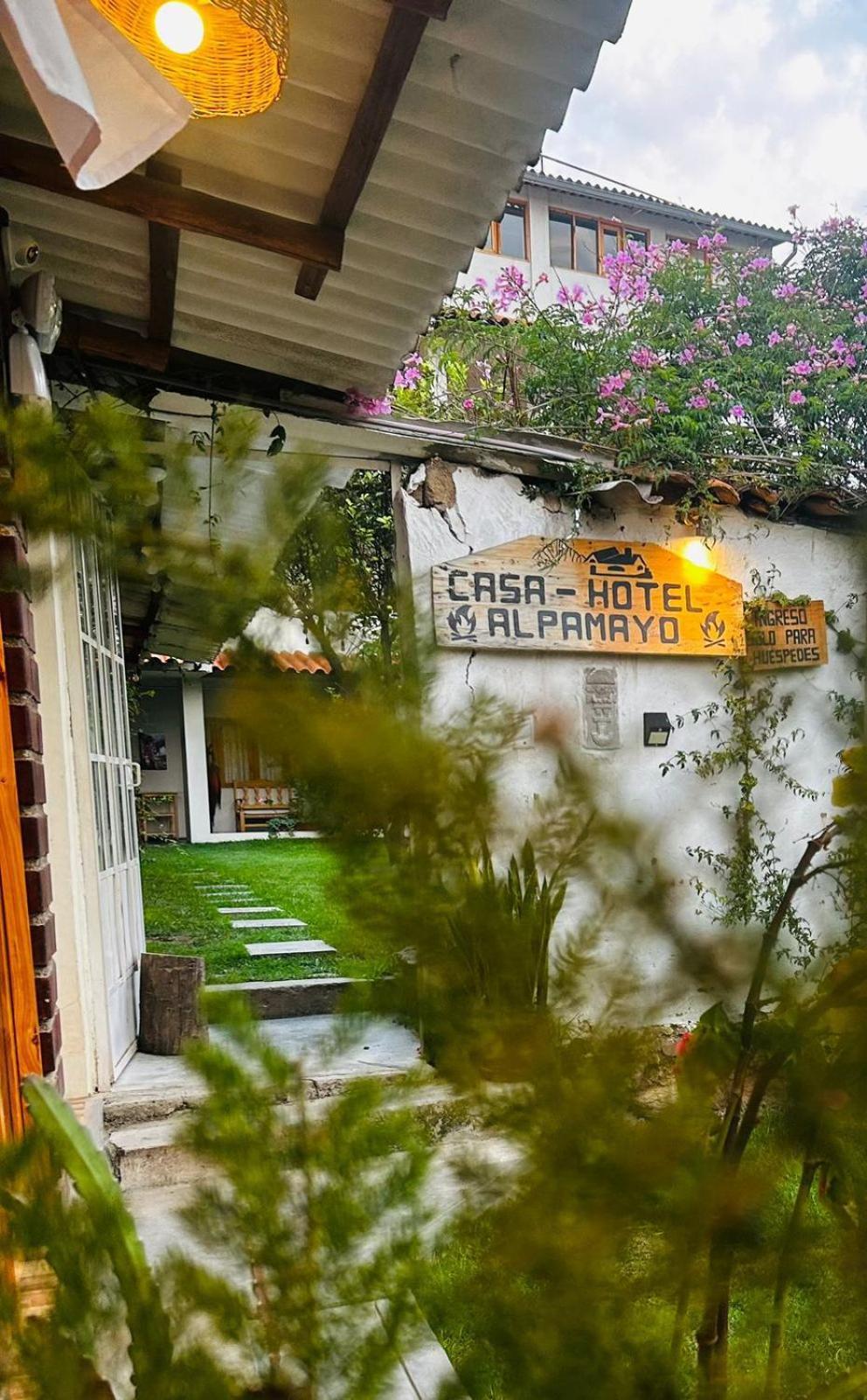 Alpamayo Casa Hotel - Restaurante Yungay Exteriér fotografie